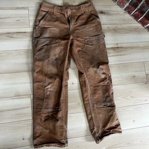 Worn Carhartt Double Front Work Pants
